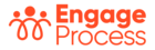 Logo stacked - orange