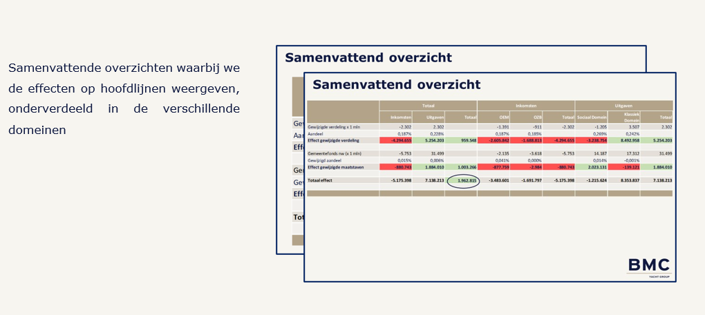 samenvattend overzicht