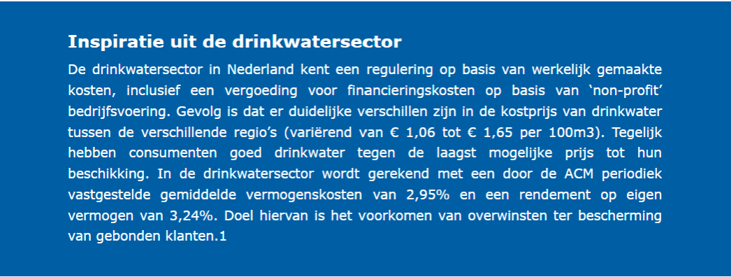 inspiratie uit de drinkwatersector