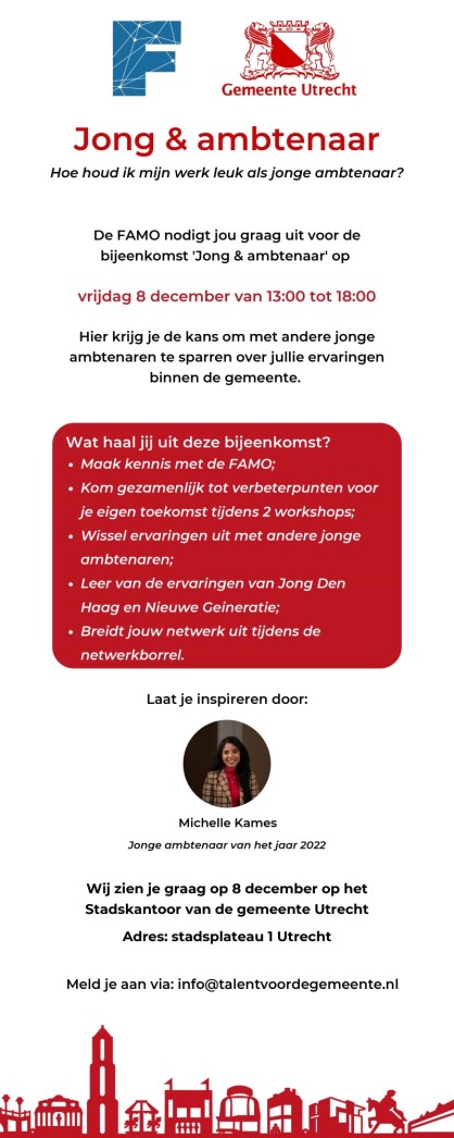 Uitnodiging bijeenkomst FAMO - Jong ambtenaar - nieuwe versie
